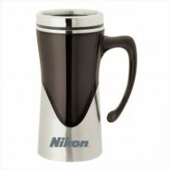 14 Oz. Laser Etched Curved Handle Mug