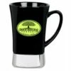 12 Oz. Ceramic & Stainless Steel Mug