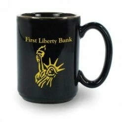 15 Oz USA Made El Grande Vitrified Ceramic Coffee Mug