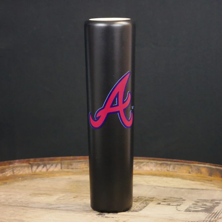 Atlanta Braves Black Dugout Mug® | Baseball Bat Mug 1 Atlanta Braves Black Dugout Mug® | Baseball Bat Mug