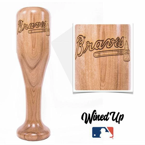 Atlanta Braves Wined Up® | Baseball Bat Wine Mug 3 Atlanta Braves Wined Up® | Baseball Bat Wine Mug - Image 3