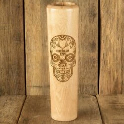 Cincinnati Reds Sugar Skull Dugout Mug® | Baseball Bat Mug