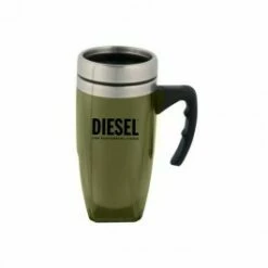 16 Oz. Square Bottom Mug 8 16 Oz. Square Bottom Mug -Dugout Mugs Sales Shop Green Silver LG PR KM6200 2