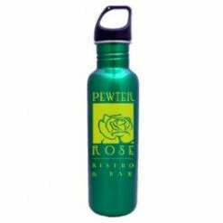 26 Oz Excursion Stainless Steel Water Bottle 14 26 Oz Excursion Stainless Steel Water Bottle -Dugout Mugs Sales Shop Green black PR PR WB12084SS XX 2