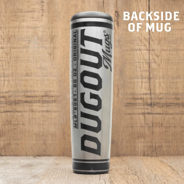 Colorado Rockies Metal Dugout Mug | Stainless Steel Baseball Bat Mug 3 Colorado Rockies Metal Dugout Mug | Stainless Steel Baseball Bat Mug - Image 3