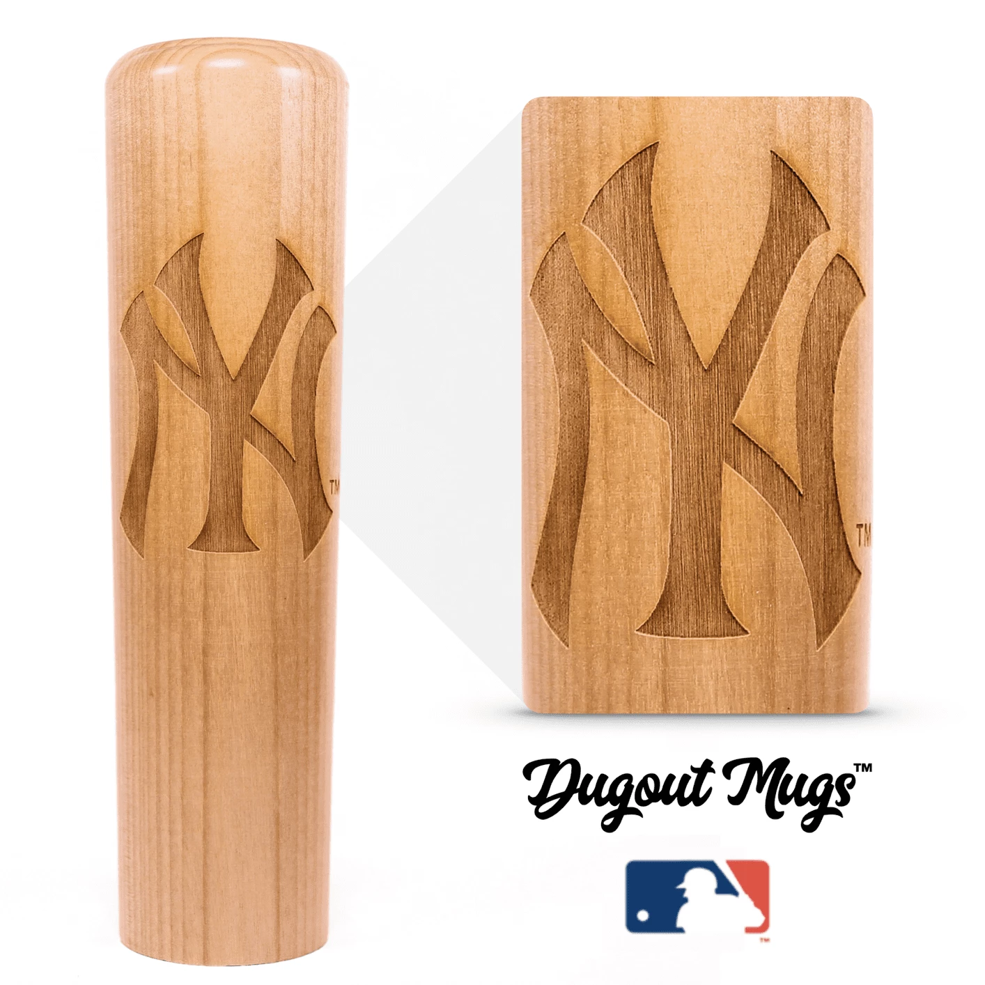 New York Yankees "NY" Dugout Mug® | Baseball Bat Mug 15 New York Yankees "NY" Dugout Mug® | Baseball Bat Mug - Image 15
