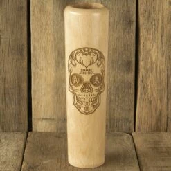 Oakland Athletics Sugar Skull Dugout Mug® | Baseball Bat Mug
