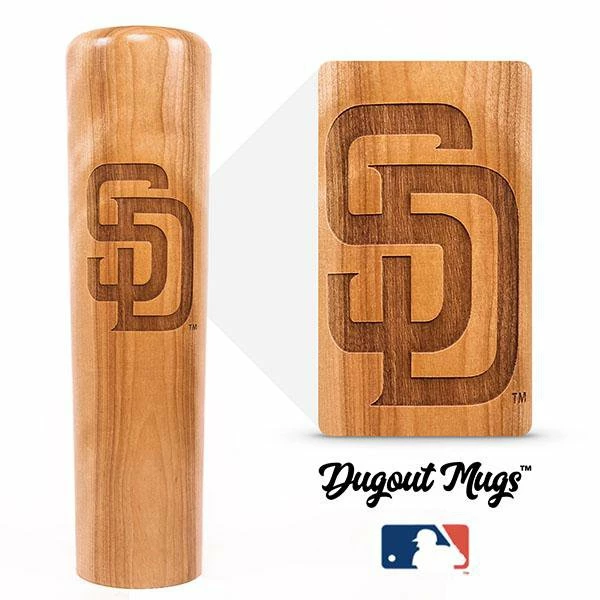 San Diego Padres "SD" Dugout Mug® | Baseball Bat Mug 14 San Diego Padres "SD" Dugout Mug® | Baseball Bat Mug - Image 14
