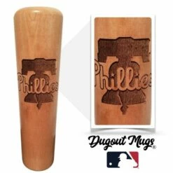 Philadelphia Phillies Dugout Mug® | Baseball Bat Mug -Dugout Mugs Sales Shop Phillies dugout mug