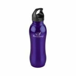 25 Oz Curvaceous Stainless Water Bottle -Dugout Mugs Sales Shop Purple SW PR ST330 2