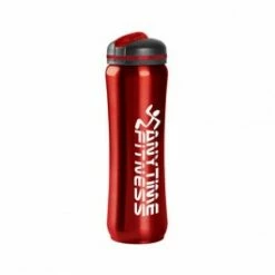 28 Oz. Slim Stainless Water Bottle -Dugout Mugs Sales Shop Red SW PR ST500 2