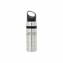 24 Oz. Color Band Stainless Steel Water Bottle