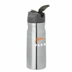 26 Oz. Carabiner Clip Steel Water Bottle