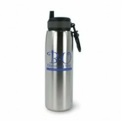 26 Oz Quench Stainless Steel Tumbler Water Bottle -Dugout Mugs Sales Shop Silver SA PR ST40 2