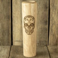 St. Louis Cardinals Sugar Skull Dugout Mug® | Baseball Bat Mug