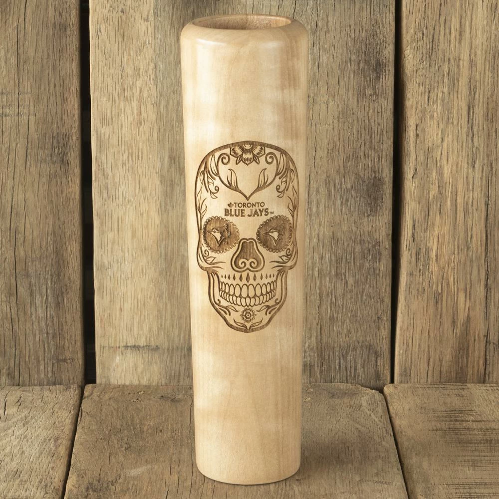 Toronto Blue Jays Sugar Skull Dugout Mug® | Baseball Bat Mug 1 Toronto Blue Jays Sugar Skull Dugout Mug® | Baseball Bat Mug