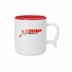 10 Oz. Bio Corn Plastic Mug -Dugout Mugs Sales Shop White Red LG PR KM2901 2