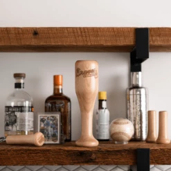 Atlanta Braves Wined Up® | Baseball Bat Wine Mug 11 Atlanta Braves Wined Up® | Baseball Bat Wine Mug -Dugout Mugs Sales Shop baseball bat wine glass atlanta braves display