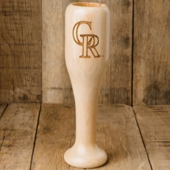 Colorado Rockies "CR" Wined Up® | Baseball Bat Wine Mug