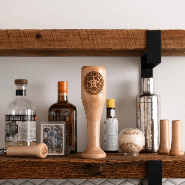 Houston Astros Wined Up® | Baseball Bat Wine Mug 7 Houston Astros Wined Up® | Baseball Bat Wine Mug - Image 7