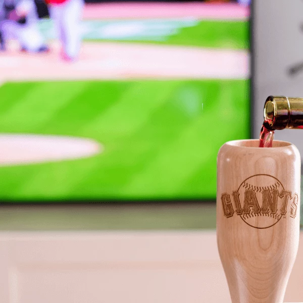 San Francisco Giants Wined Up® - Baseball Bat Wine Mug 3 San Francisco Giants Wined Up® - Baseball Bat Wine Mug - Image 3