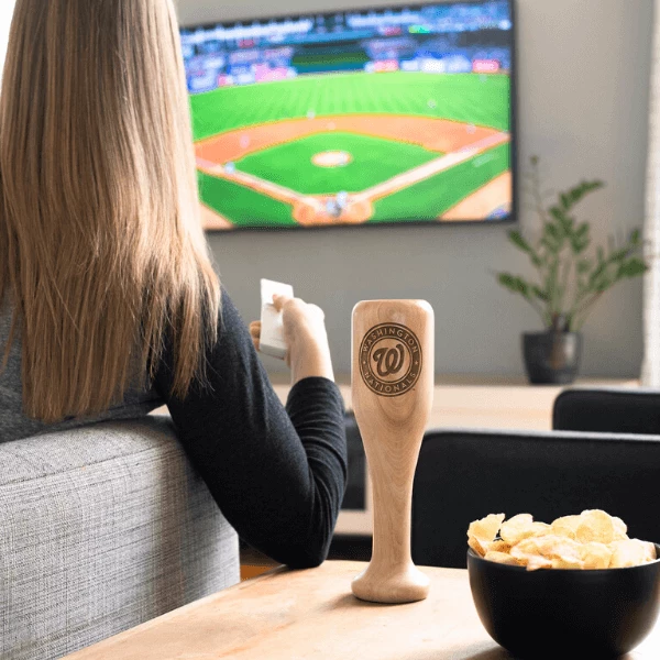 Washington Nationals Wined Up® | Baseball Bat Wine Mug 6 Washington Nationals Wined Up® | Baseball Bat Wine Mug - Image 6