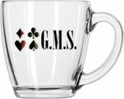 15-1/2 Oz Glass Bistro Coffee Mug