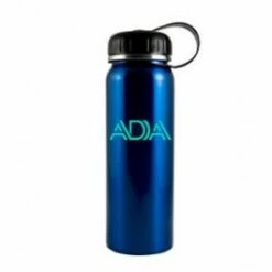 26 Oz Quest Stainless Steel Water Bottle -Dugout Mugs Sales Shop electric teal blue black PR PR WB12086SS XX 2 1