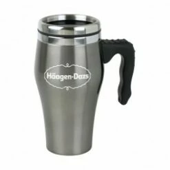 16 Oz Black Chrome Esprit Travel Mug