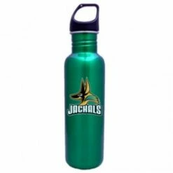 26oz Excursion Stainless Steel Water Bottle - Full Color -Dugout Mugs Sales Shop green black PR P4 WB12084SS XX FCP 2