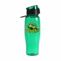 24oz.Quencher Water Bottle - Full Color -Dugout Mugs Sales Shop green black PR P4 WBF0001 XX FCP 2