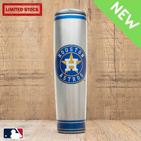 Houston Astros Metal Dugout Mug | Stainless Steel Baseball Bat Mug 1 Houston Astros Metal Dugout Mug | Stainless Steel Baseball Bat Mug