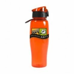 24oz.Quencher Water Bottle - Full Color -Dugout Mugs Sales Shop orange black PR P4 WBF0001 XX FCP 2