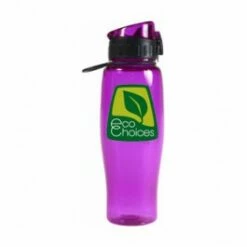 24oz.Quencher Water Bottle - Full Color -Dugout Mugs Sales Shop purple black PR P4 WBF0001 XX FCP 2
