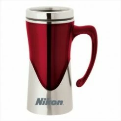 14 Oz. Laser Etched Curved Handle Mug -Dugout Mugs Sales Shop red LG ET KM4202 ETCH 2