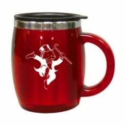 16 Oz Acrylic Barrel Travel Mug -Dugout Mugs Sales Shop red PR PR AS2956 XX 2