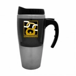 16 Oz Acrylic Band Travel Mug - Full Color
