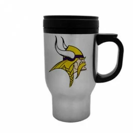 16oz Stainless Sleek-Bullet Travel Mug - Full Color 1 16oz Stainless Sleek-Bullet Travel Mug - Full Color