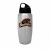 28 Oz Brushed Steel Wide Mouth Water Bottle - Full Color