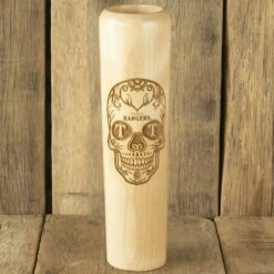 Texas Rangers Sugar Skull Dugout Mug® | Baseball Bat Mug