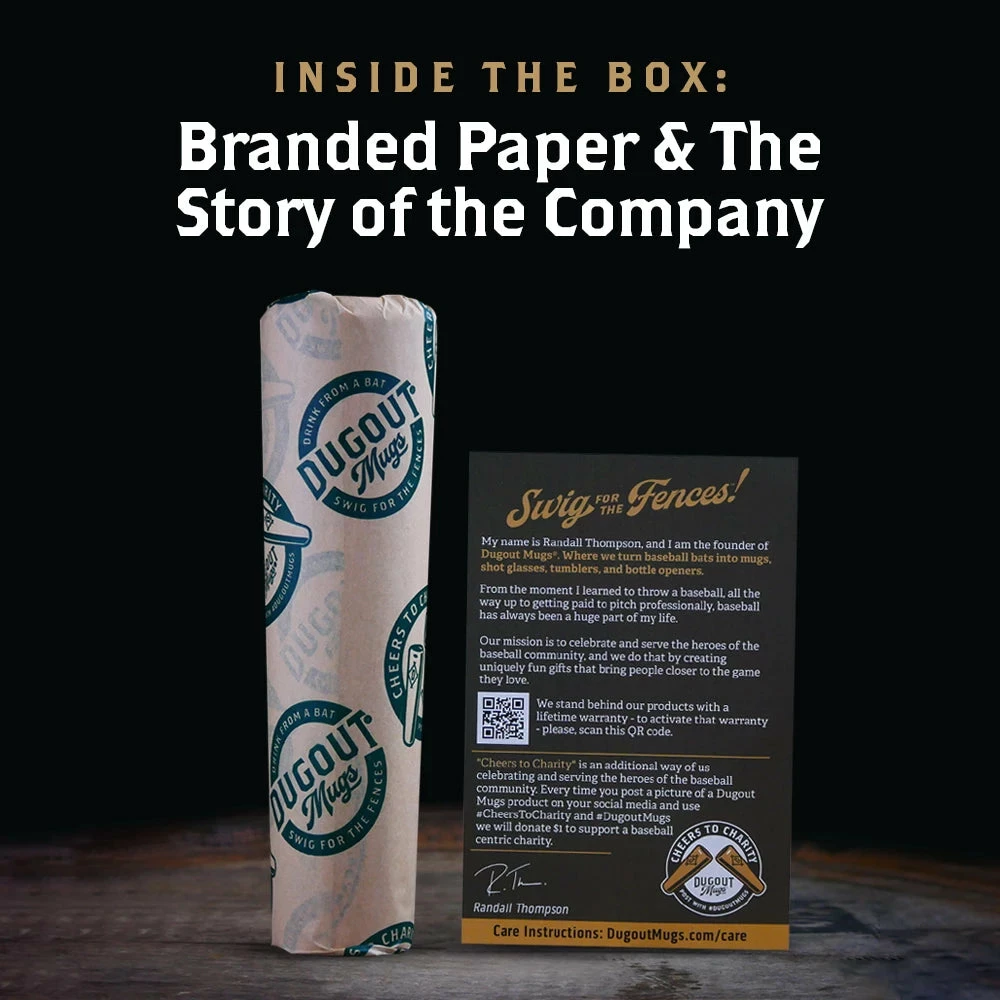 Atlanta Braves Dugout Mug® | Baseball Bat Mug 4 Atlanta Braves Dugout Mug® | Baseball Bat Mug - Image 4