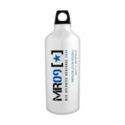 20 Oz Sport Flask Aluminum Water Bottle - Full Color -Dugout Mugs Sales Shop white black PR P4 WB600AL XX FCP 2