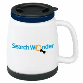 18 Oz. Ceramic Travel Coffee Mug 2 18 Oz. Ceramic Travel Coffee Mug - Image 2