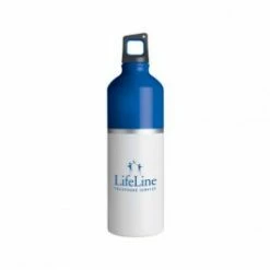 25 Oz 2-Tone Color Spot Aluminum Water Bottle